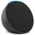Echo Pop (Newest Model) - Compact Wi-Fi and Bluetooth Smart Speaker with Alexa, Charcoal - 1