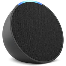 Echo Pop (Newest Model) - Compact Wi-Fi and Bluetooth Smart Speaker with Alexa, Charcoal - 1