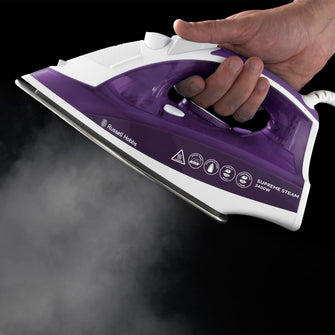 Buy Russell Hobbs,Russell Hobbs Supreme Steam Iron - 2400W, 110g Steam Shot, 300ml Tank, Stainless Steel Soleplate (Model 23060) - Gadcet UK | UK | London | Scotland | Wales| Near Me | Cheap | Pay In 3 | Irons