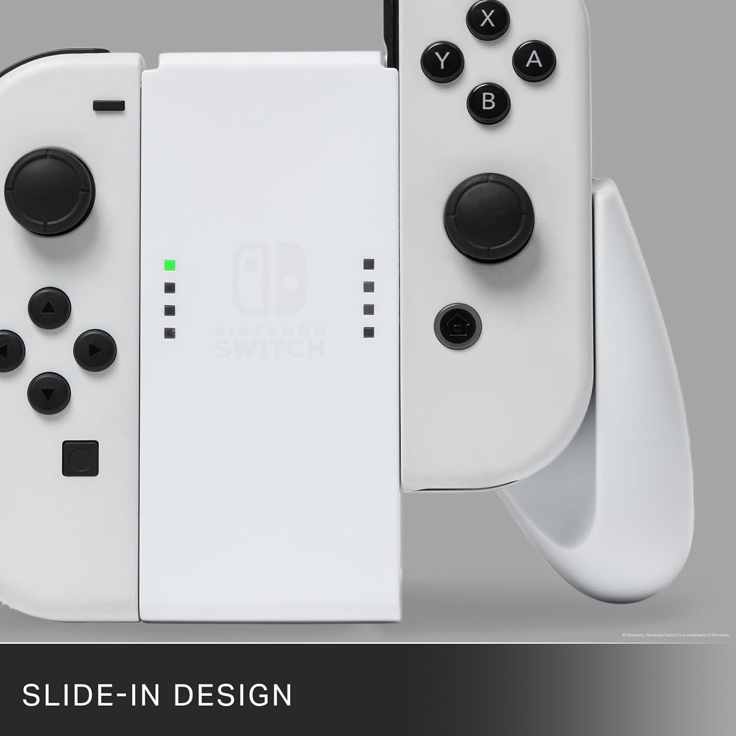 Buy PowerA,PowerA Joy-Con Comfort Grip for Nintendo Switch & OLED – Rubberised Handle, Secure Sliding Design, Officially Licensed – White - Gadcet UK | UK | London | Scotland | Wales| Near Me | Cheap | Pay In 3 | Nintendo Accessories