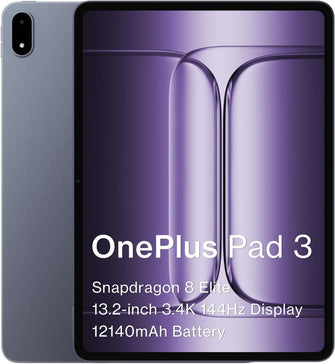 OnePlus Pad 3 Tablet – 13.2", Wi-Fi, 12GB RAM, 256GB Storage, Blue