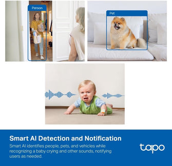 Buy Tapo,Tapo C125 Smart Security Indoor Camera, 2K QHD, AI Detection, Privacy Shutter, Night Vision, 140° FOV, Local/Cloud Storage - Gadcet UK | UK | London | Scotland | Wales| Near Me | Cheap | Pay In 3 | Camera & Video Camera Lenses