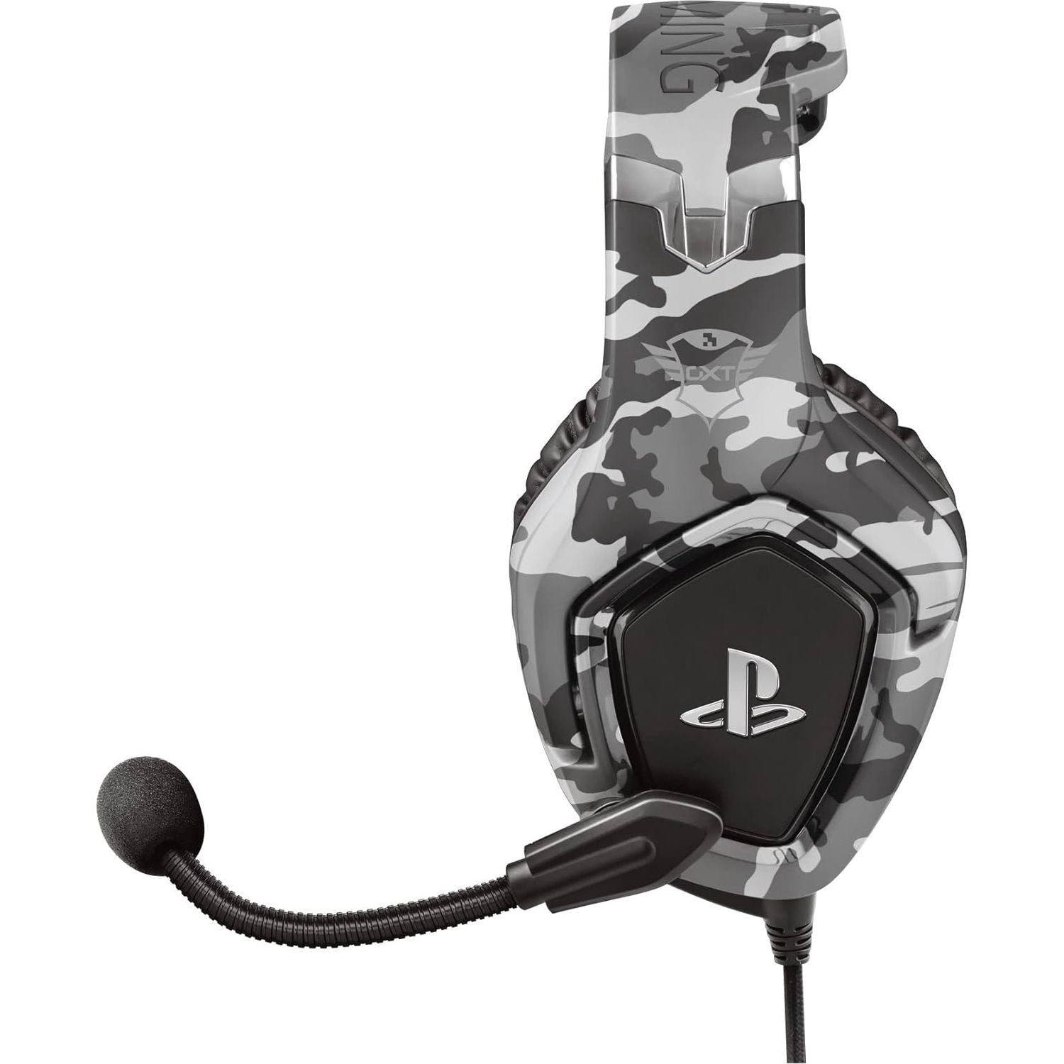 Buy Trust Gaming,Trust Gaming GXT 488 Forze-G [Officially Licensed for PlayStation] Gaming Headset for PS4 and PS5 with Flexible Microphone and Inline Remote Control, Over Ear Gaming Headphones - Grey - Gadcet UK | UK | London | Scotland | Wales| Near Me | Cheap | Pay In 3 | Headphones & Headsets