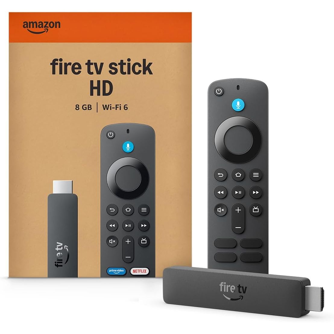 Amazon Fire TV Stick HD 2nd Gen 2026 – Alexa Voice Remote, Wi-Fi 6, Full HD Streaming & TV-Powered Design