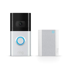 Buy Amazon,Ring Video Doorbell 3 + Ring Chime by Amazon | Wireless Security Doorbell Camera with 1080p HD video, improved motion detection and easy installation - Gadcet UK | UK | London | Scotland | Wales| Near Me | Cheap | Pay In 3 | Home Alarm Systems