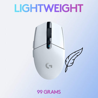 Buy Logitech,Logitech G305 LIGHTSPEED Wireless Gaming Mouse, HERO 12K Sensor, 6 Programmable Buttons, 250h Battery, White - Gadcet UK | UK | London | Scotland | Wales| Near Me | Cheap | Pay In 3 | Gaming mouse