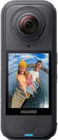 Insta360 X4 Air Standard Bundle 8K 360 Action Camera – 165g, Dual 1/1.8" Sensors, 29MP, 4K60 Single-Lens, FlowState, 15m Waterproof – Black