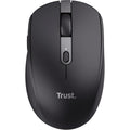 Buy Trust Gaming,Trust Ozaa Silent Wireless Bluetooth Mouse - Rechargeable, Multi-Device, Compact, 60% Recycled Plastic, for PC/Laptop/Mac/Android - Black - Gadcet UK | UK | London | Scotland | Wales| Near Me | Cheap | Pay In 3 | Keyboard & Mouse
