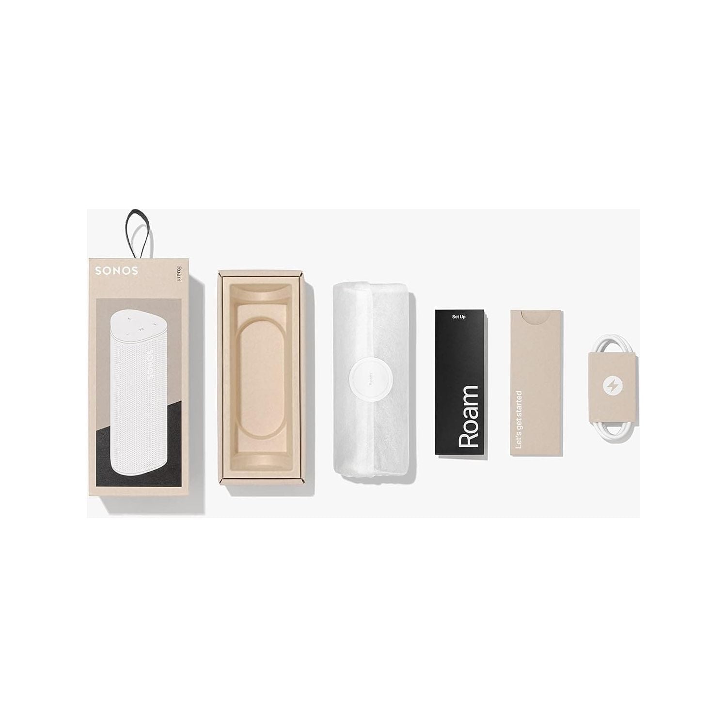 Buy Sonos,Sonos Roam Portable Smart Speaker - White - Gadcet UK | UK | London | Scotland | Wales| Ireland | Near Me | Cheap | Pay In 3 | Speakers