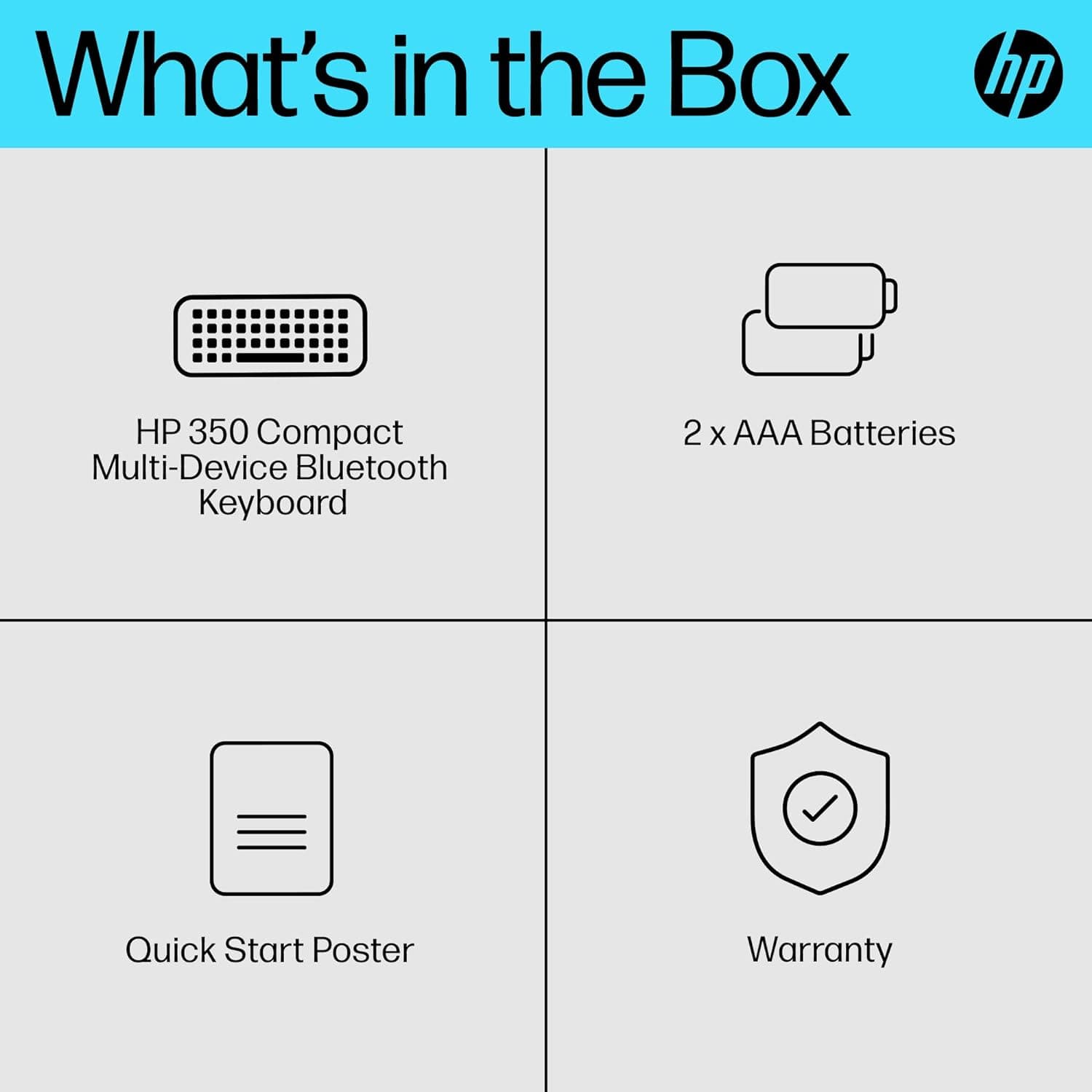Buy HP,HP 350 Compact Bluetooth Keyboard. Connect up to 3 devices via Bluetooth 5.2, Multi-OS, with SMART shortcuts, dictation and emoji keys, made from 60% recycled materials, Black - Gadcet UK | UK | London | Scotland | Wales| Near Me | Cheap | Pay In 3 | Keyboard & Mouse