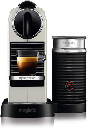 Buy Nespresso,Nespresso Citiz Pod Coffee Machine with Milk Frother by Magimix – White | Espresso, Cappuccino & Flat White Maker - Gadcet UK | UK | London | Scotland | Wales| Near Me | Cheap | Pay In 3 | Coffee Makers & Espresso Machines