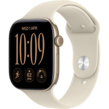 Apple Watch Series 12 GPS 46mm Light Gold Aluminium with Sand Sport Band S/M