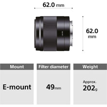 Buy Sony,Sony E 50 Mm F/1.8 Oss Standard Prime Lens Black - Gadcet UK | UK | London | Scotland | Wales| Near Me | Cheap | Pay In 3 | Cameras & Optics