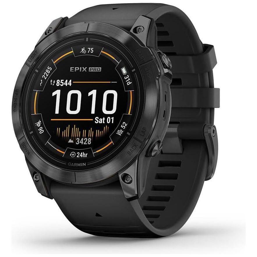 Buy Garmin,Garmin Epix PRO Gen 2 51mm AMOLED GPS Smartwatch, Advanced Health & Training Features, Built-in Flashlight, Up to 31 Days Battery Life, Black - Gadcet UK | UK | London | Scotland | Wales| Near Me | Cheap | Pay In 3 | Smart Watches