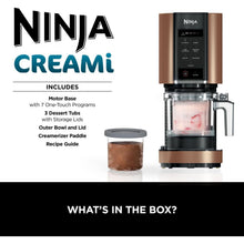 Buy Ninja,Ninja CREAMi Ice Cream & Dessert Maker, 1.4L, 7 Programs, 3 Tubs, Black & Copper - NC300UKCP - Gadcet UK | UK | London | Scotland | Wales| Near Me | Cheap | Pay In 3 | Kitchen & Home Appliances