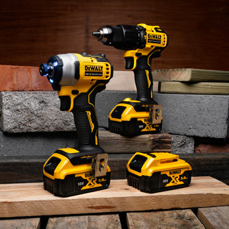Buy DeWalt,DeWalt DCK2062P3-GB 18V XR Brushless Compact Combi Drill & Impact Driver Twin Kit 3 x 5.0Ah - Gadcet UK | UK | London | Scotland | Wales| Near Me | Cheap | Pay In 3 | Power Tool