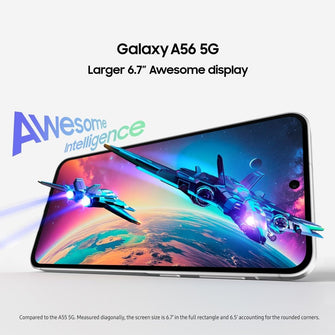 Samsung Galaxy A56 5G 8GB 256GB Awesome Pink SIM-Free International Smartphone – Unlocked A Series Mobile Phone