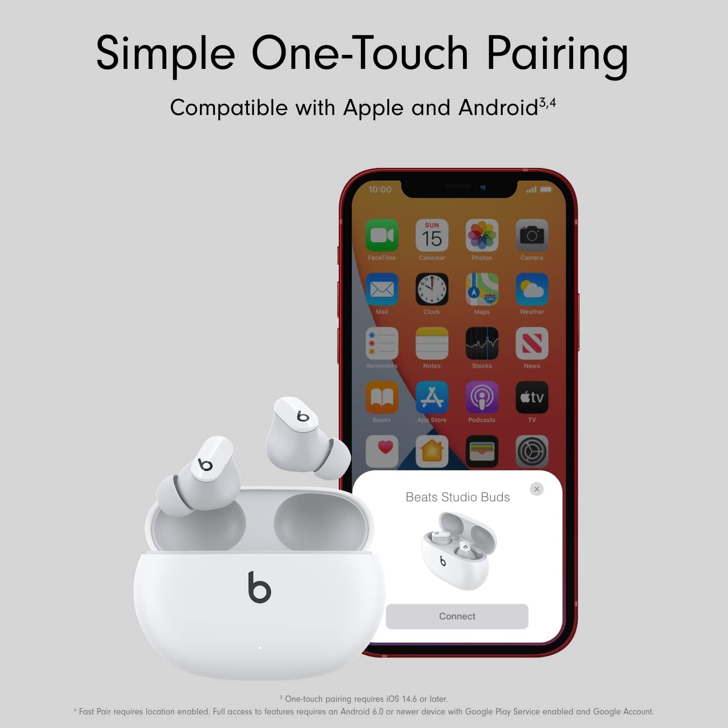 Buy Cashify Tech Ltd,Beats Studio Buds True Wireless Bluetooth In-Ear Headphones with Active Noise Cancelling -  White - Gadcet UK | UK | London | Scotland | Wales| Near Me | Cheap | Pay In 3 | Headphones & Headsets