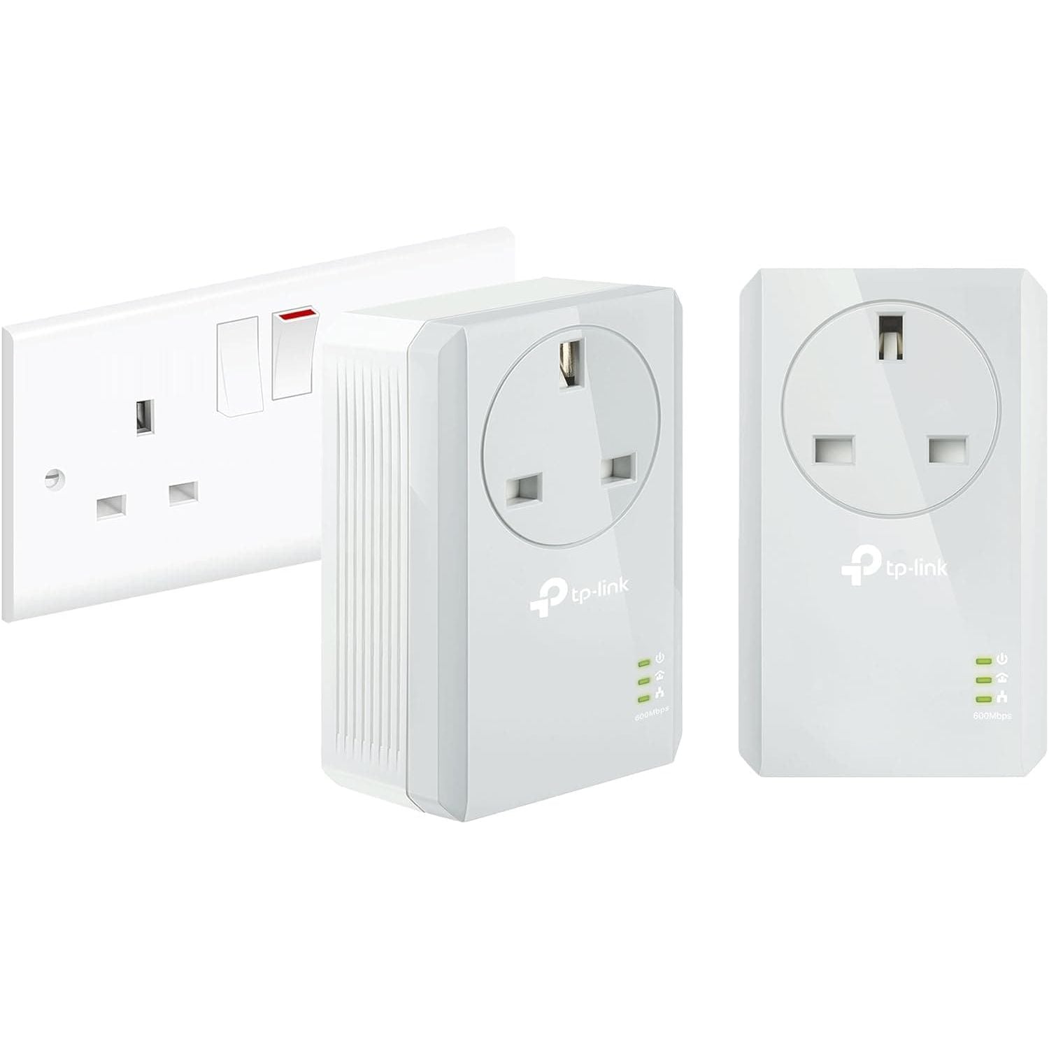 Buy TP-Link,TP-Link TL-PA4010P AV600 Passthrough Powerline Starter Kit - Gadcet UK | UK | London | Scotland | Wales| Ireland | Near Me | Cheap | Pay In 3 | Network Cards & Adapters