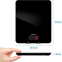 Buy Salter,Salter 1150 BKDR Digital Kitchen Scales - Stylish Glass Design, Add & Weigh, Liquid & Dry Measurements, Easy-Read Red Display, Black - Gadcet UK | UK | London | Scotland | Wales| Near Me | Cheap | Pay In 3 | Digital Scales