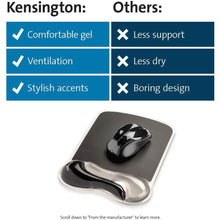 Buy Kensington,Kensington Duo Gel Mouse Pad with Ergonomic Wrist Rest - Grey (K62399US) - Gadcet UK | UK | London | Scotland | Wales| Near Me | Cheap | Pay In 3 | Mouse Pads