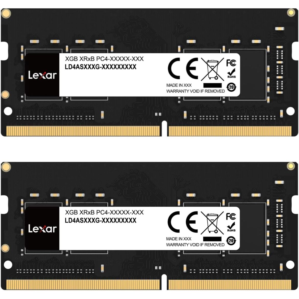 Buy Lexar,Lexar 16GB DDR4 3200MHz SODIMM Laptop RAM (2 x 8GB) - High-Performance Memory for PC Laptops - Gadcet UK | UK | London | Scotland | Wales| Near Me | Cheap | Pay In 3 | RAM