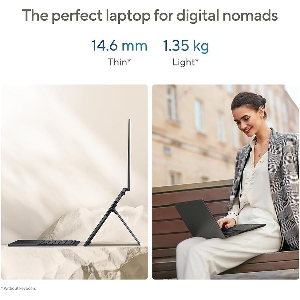 Buy ASUS,ASUS Zenbook Duo 14 OLED UX8406CA Laptop – 14" 120Hz 3K Dual-OLED Touchscreen, Intel Core Ultra 9-285H, 32GB RAM, 2TB SSD, Detachable Keyboard – Windows 11 - Gadcet UK | UK | London | Scotland | Wales| Near Me | Cheap | Pay In 3 | Laptops