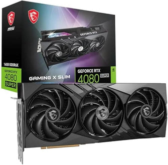 Buy MSI,MSI GeForce RTX 4080 Super 16G Gaming X Slim Graphics Card - Black - Gadcet UK | UK | London | Scotland | Wales| Near Me | Cheap | Pay In 3 | Graphics Cards