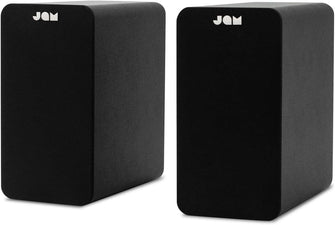 Buy Jam Audio,JAM Bluetooth Bookshelf Speakers - Compact, Mains Powered Dual Speaker System, Aux-in Function, wireless Turntable speakers, 4" Driver, High Definition Amplifiers, Richer Bass, Finer Acoustics - Black - Gadcet UK | UK | London | Scotland | Wales| Near Me | Cheap | Pay In 3 | Speakers