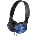 Buy Sony,Sony MDRZX310L.AE Foldable Headphones - Metallic Blue - Gadcet UK | UK | London | Scotland | Wales| Near Me | Cheap | Pay In 3 | Headphones & Headsets