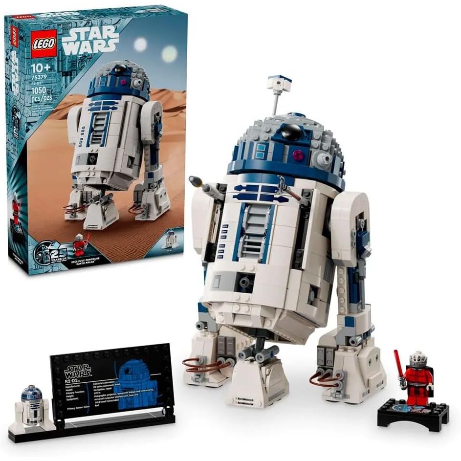 Buy LEGO,LEGO Star Wars 75379 R2-D2 Building Toy – Play & Display Droid Figure with Darth Malak Minifigure - Gadcet UK | UK | London | Scotland | Wales| Near Me | Cheap | Pay In 3 | Construction Set Toys