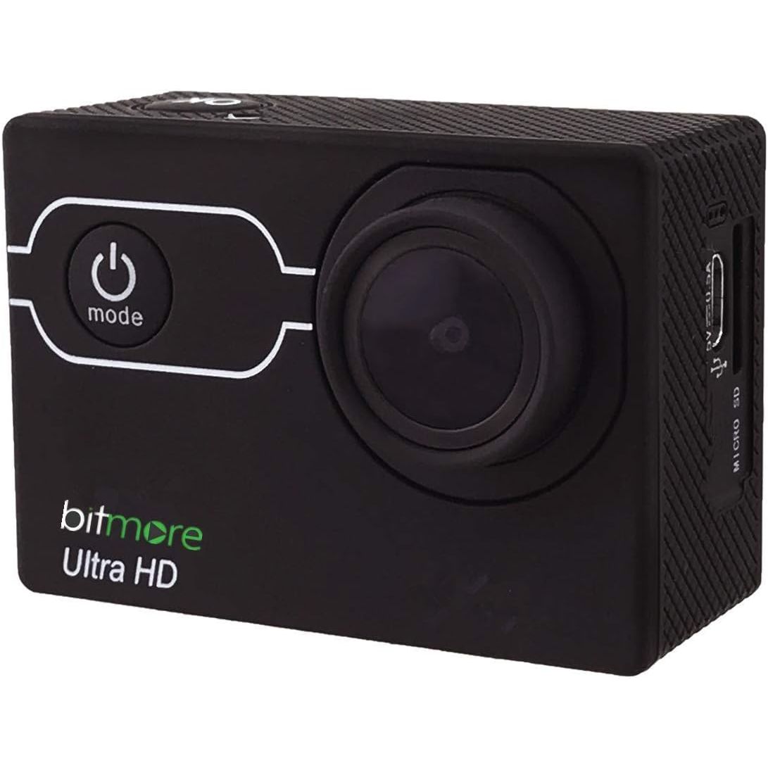 Buy Ecat Tech Ltd,Bitmore UltraCam 4K Waterproof Action Camera with Accessories - Gadcet UK | UK | London | Scotland | Wales| Near Me | Cheap | Pay In 3 | Action Camera Cases