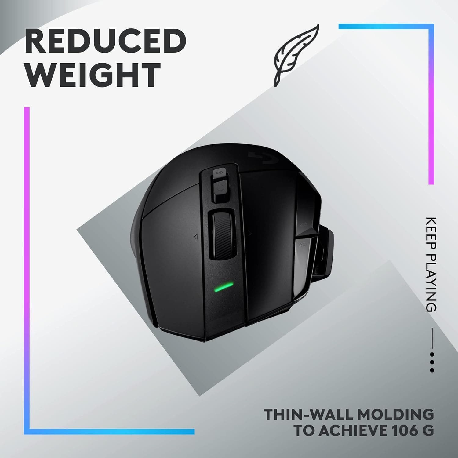 Logitech G502 X Plus Wireless Gaming Mouse [Black] - 6