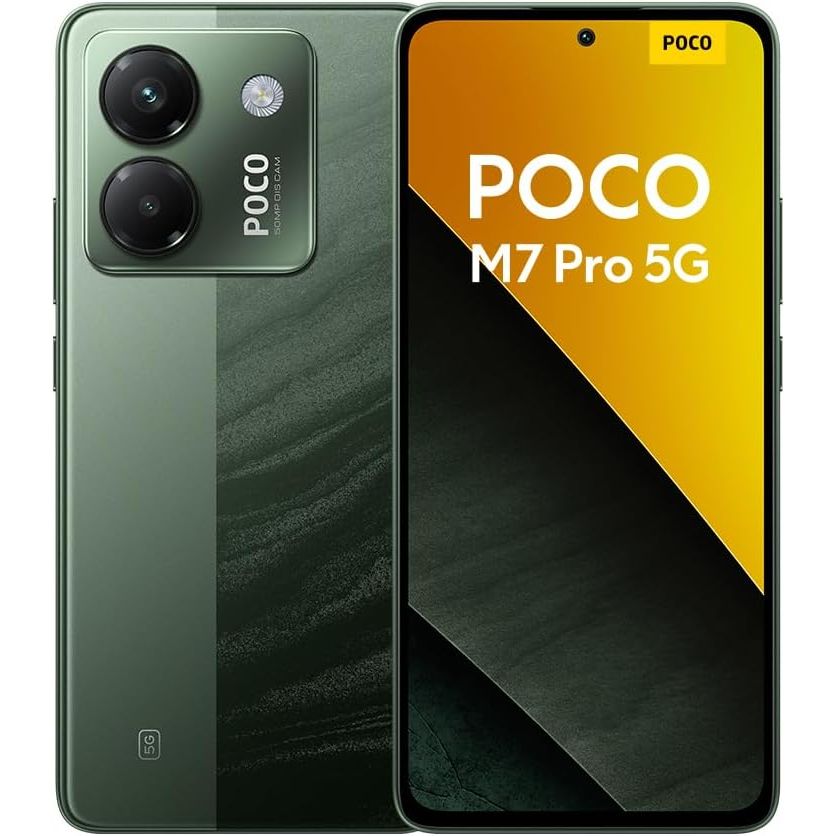 POCO M7 Pro 5G Smartphone – 256GB, 8GB RAM, Dual SIM, Green