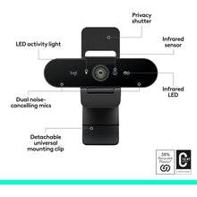 Buy Logitech,Logitech Brio 4K Webcam – Ultra HD Video Calling, Noise-Cancelling Mic, Auto Light Correction, Wide Field of View (Teams/Zoom/Meet) - Gadcet UK | UK | London | Scotland | Wales| Near Me | Cheap | Pay In 3 | Webcams