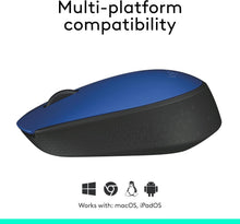 Logitech M171 Wireless Optical Mouse – Blue