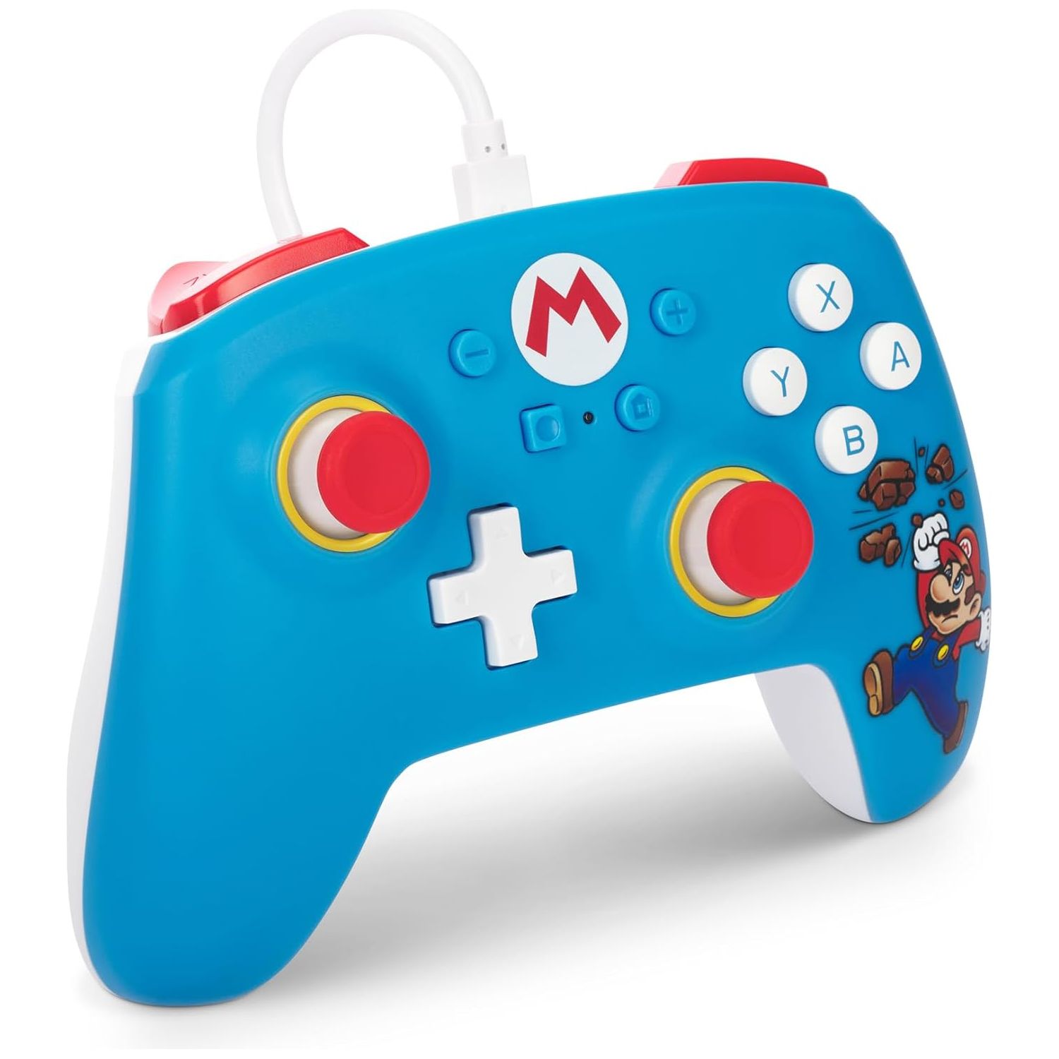 Buy PowerA,PowerA Wired Controller for Nintendo Switch – Brick Breaker Mario Edition – Compatible with Switch, Switch OLED & Lite – Officially Licensed Gamepad - Gadcet UK | UK | London | Scotland | Wales| Near Me | Cheap | Pay In 3 | Nintendo Switch Accessories