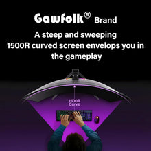 Buy Gawfolk,Gawfolk 34 Inch 1500R PC Screen 165hz UWQHD 3440x1440, Curved Computer Display - Gadcet UK | UK | London | Scotland | Wales| Near Me | Cheap | Pay In 3 | Computer Monitors