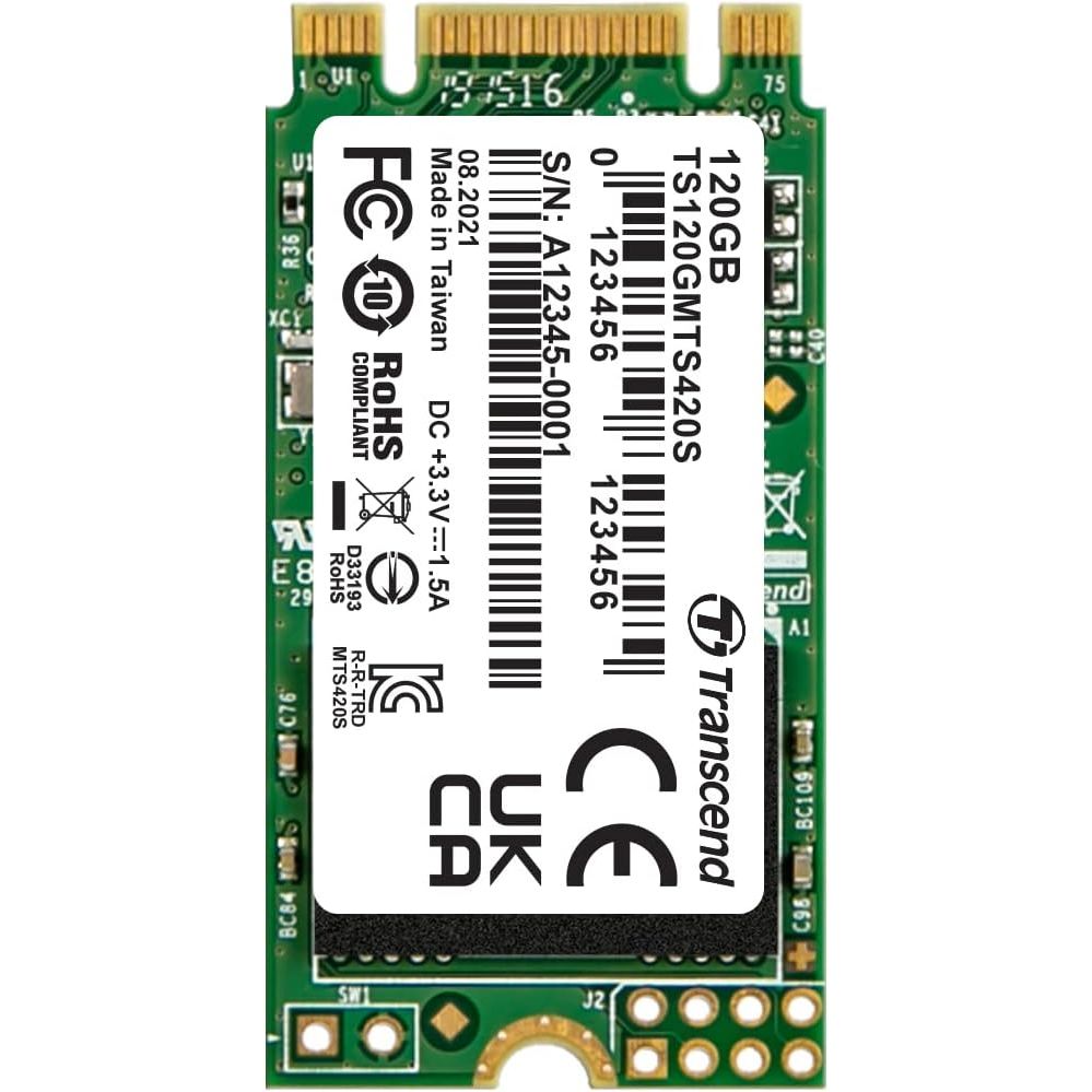 Buy Transcend,Transcend MTS420S 120GB M.2 2242 SATA III SSD – 6Gb/s, 3D TLC NAND (TS120GMTS420S) - Gadcet UK | UK | London | Scotland | Wales| Near Me | Cheap | Pay In 3 | Hard Drives