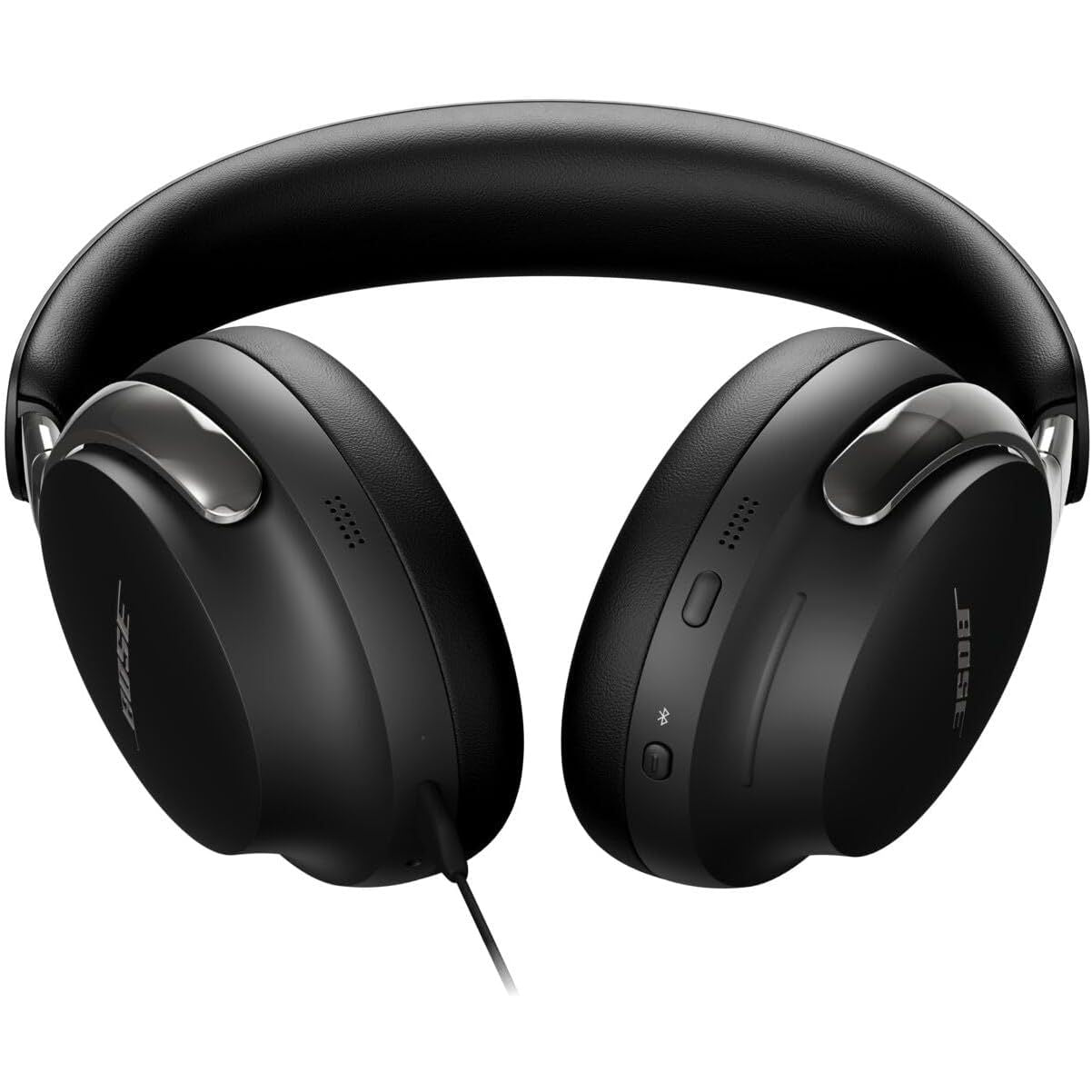 Bose QuietComfort Ultra Bluetooth Headphones (2nd Gen), Wireless Headphones with Spatial Audio, Over Ear Noise Cancelling with Mic, Up to 30 Hours of Play time, Black