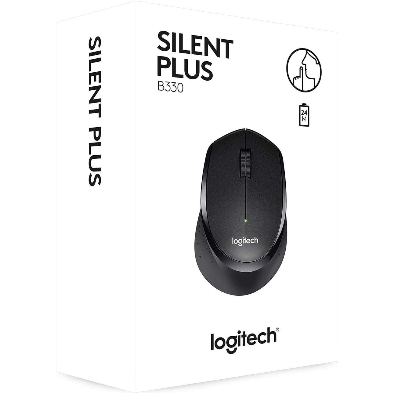 Buy Logitech,Logitech B330 SILENT PLUS Wireless Mouse, 2.4GHz with USB Nano Receiver, 1000 DPI Optical Tracking, Compatible with PC, Mac, Laptop, Chromebook - Black - Gadcet UK | UK | London | Scotland | Wales| Ireland | Near Me | Cheap | Pay In 3 | Mice & Trackballs