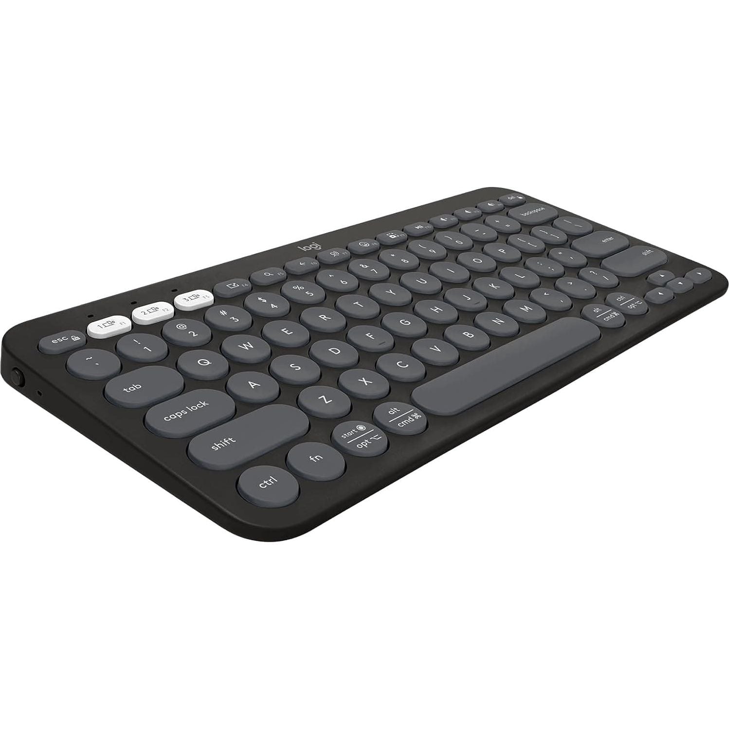 Buy Logitech,Logitech Pebble Keys 2 K380s Minimalist Keyboard - Graphite - Gadcet UK | UK | London | Scotland | Wales| Ireland | Near Me | Cheap | Pay In 3 | Keyboards