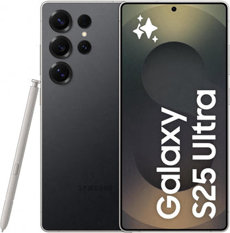 Buy Samsung,Samsung Galaxy S25 Ultra 5G 12GB 256GB Titanium Black SIM-Free Unlocked Smartphone - Gadcet UK | UK | London | Scotland | Wales| Near Me | Cheap | Pay In 3 | Unlocked Mobile Phones