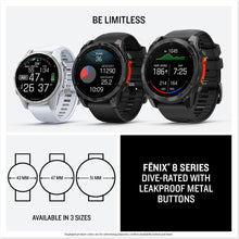 Buy Garmin,Garmin fēnix 8 43mm – AMOLED, Sapphire, GPS Multisport Smartwatch, Carbon Gray DLC Titanium, Pebble Gray Band - Gadcet UK | UK | London | Scotland | Wales| Near Me | Cheap | Pay In 3 | Smart Watches