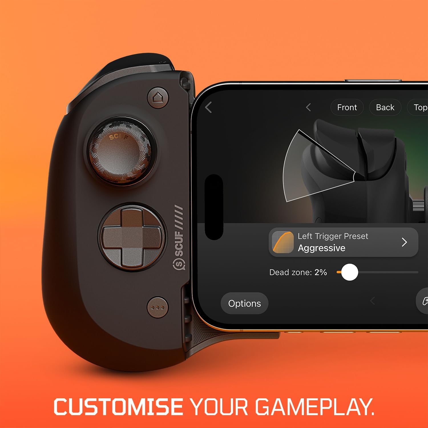 Buy SCUF,SCUF NOMAD Wireless iPhone Mobile Gaming Controller, Compatible with iOS Devices - Gadcet UK | UK | London | Scotland | Wales| Near Me | Cheap | Pay In 3 | Home Game Console Accessories