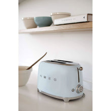 Buy Smeg,Smeg 2-Slice Toaster with Extra-Wide Slots & 3 Preset Options - Pastel Blue - Gadcet UK | UK | London | Scotland | Wales| Near Me | Cheap | Pay In 3 | Toasters