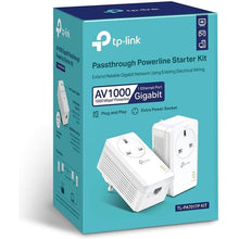 Buy TP-Link,TP-Link TL-PA7017P KIT Gigabit Passthrough Powerline Starter Kit, Data transfer speed Up To 1000 Mbps, Ideal for HD/3D/4K video streaming and Online Gaming, No Configuration required, UK Plug - Gadcet  | UK | London | Scotland | Wales| Near Me | Cheap | Pay In 3 | Network Cards & Adapters