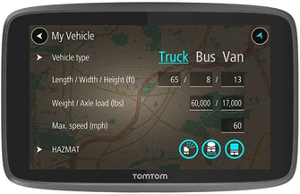 Buy TomTom,TomTom Truck Sat Nav GO Professional 520 with European Maps and Traffic Services (via Smartphone) Updates via WI-FI, Designed for Truck, Coach, Bus and Large Vehicles - Gadcet.com | UK | London | Scotland | Wales| Ireland | Near Me | Cheap | Pay In 3 | GPS Navigation Systems
