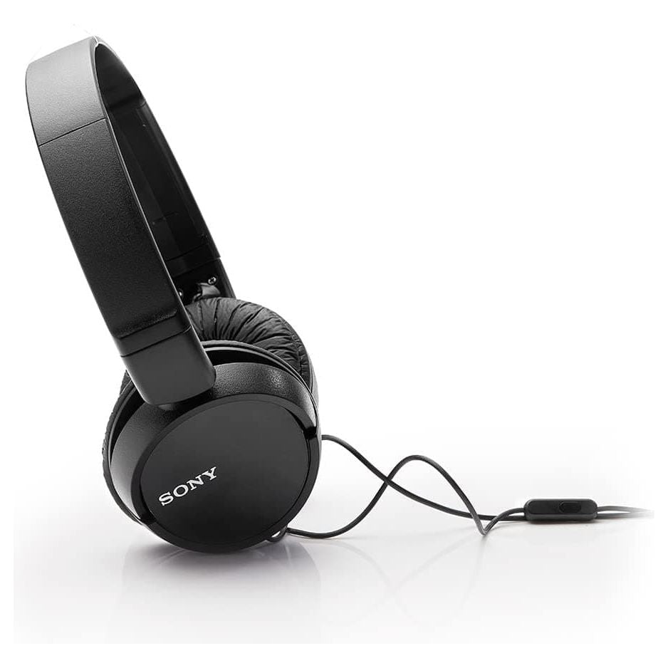 Buy Sony,Sony MDR-ZX110AP On-Ear Headphones with Mic/Remote - Black - Gadcet.com | UK | London | Scotland | Wales| Ireland | Near Me | Cheap | Pay In 3 | Headphones