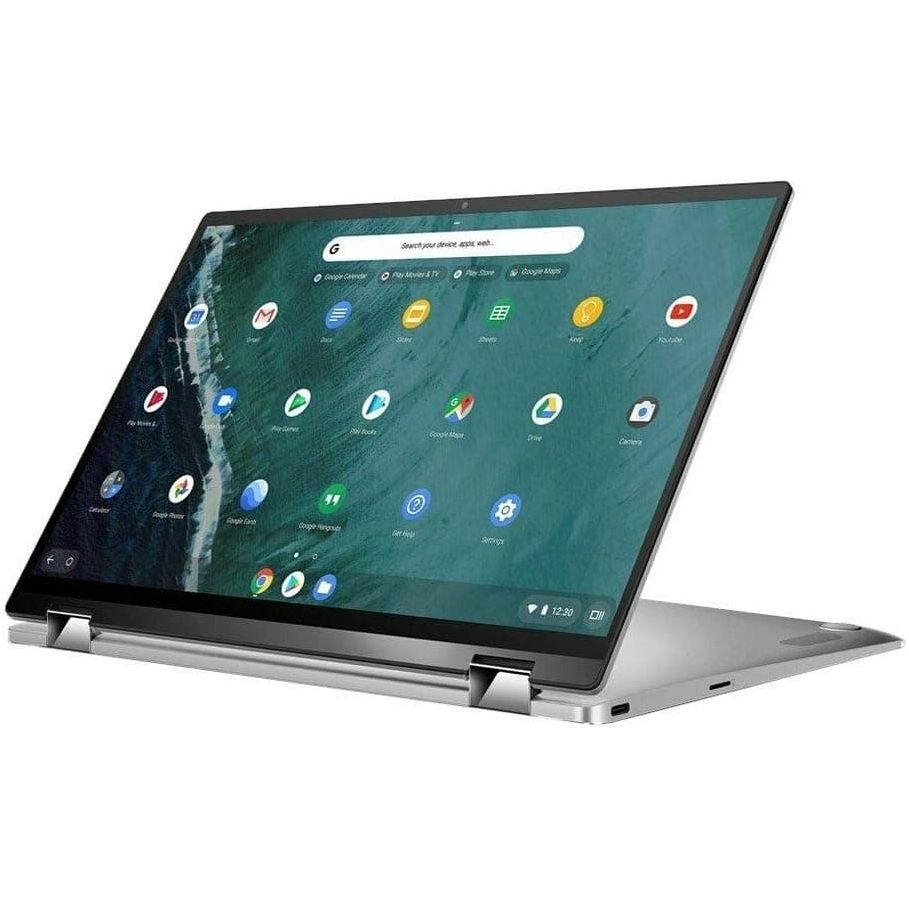 Buy ASUS,ASUS Chromebook Flip C434TA AI0041 14in Touchscreen Notebook -  8th gen Intel Core i5 8200Y - 8GB RAM 128GB - eMMC Wi-Fi 5 -  Chrome OS - Silver - Gadcet.com | UK | London | Scotland | Wales| Ireland | Near Me | Cheap | Pay In 3 | Laptops